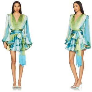 NWOT $590 Bronx and Banco Bedouin Coastal Mini Dress